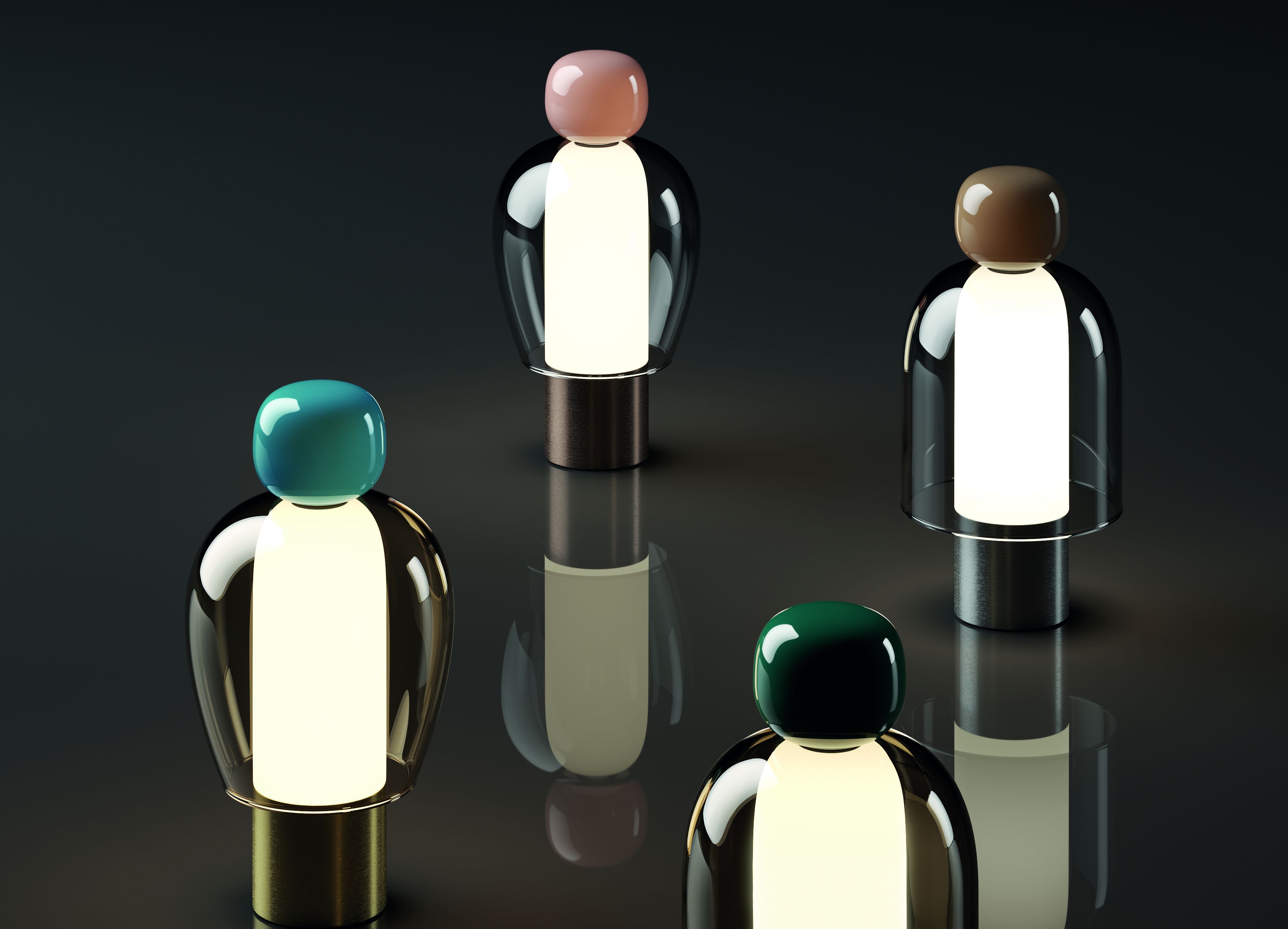 Lodes, lampada Easy Peasy di Luca Nichetto